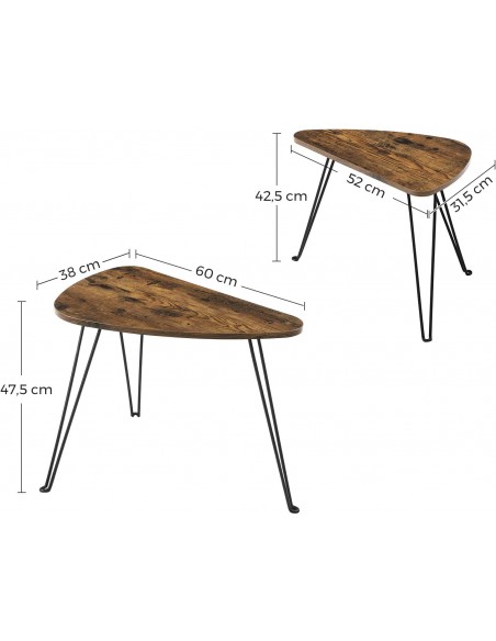 Stoliki Kawowy 2szt - LNT012B01