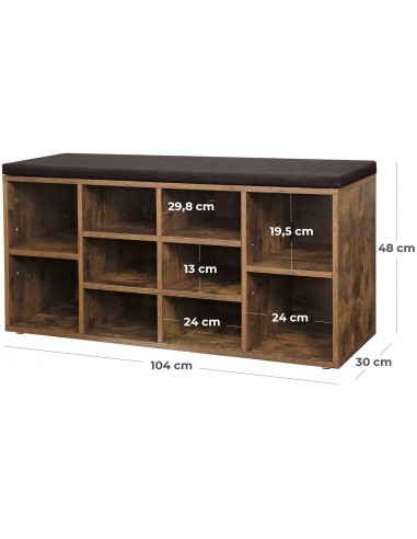 Szafka na Buty z Siedziskiem - LHS10BX