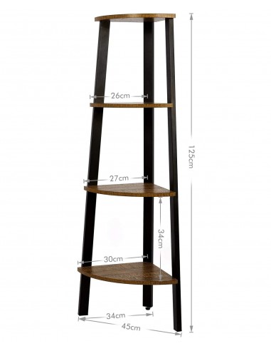 Regał Narożny Półka - LLS34X