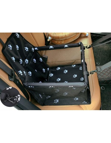 Transporter samochodowy dla psa - czarny