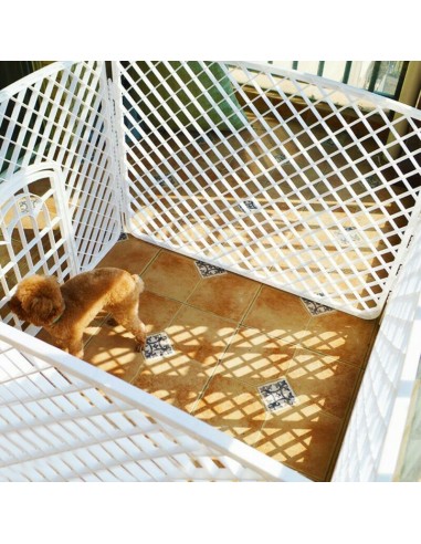 Zagroda dla Psa 90x90x60cm Biała