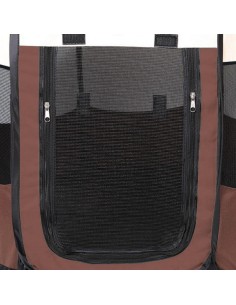 Kojec dla psa/kota 91x91x58cm - brązowy 2