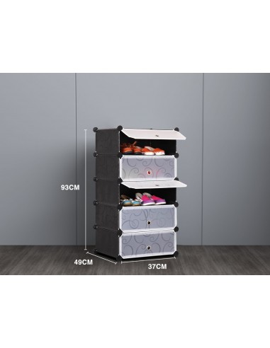 Szafka modułowa na buty 5 poziomów