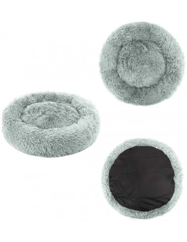 Legowisko pluszowe S 40cm - jasnoszare