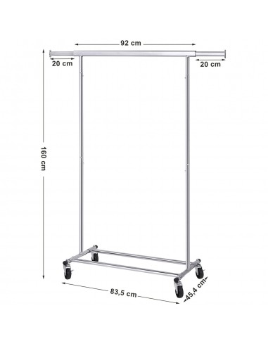 Wieszak na Ubrania na Kółkach - HSR13S