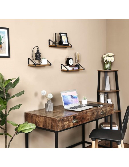 Zestaw 3 Półek Wiszących - LWS33BX