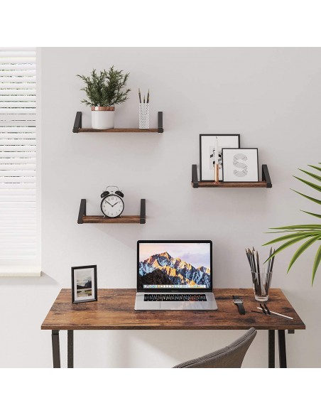 Zestaw 3 Półek Wiszących - LWS33BX