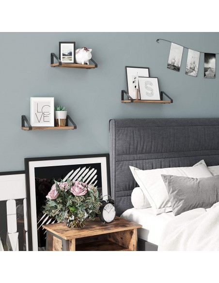 Zestaw 3 Półek Wiszących - LWS33BX