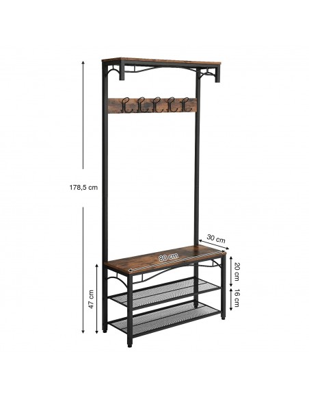 Wieszak Stojak na Ubrania - HSR45BX