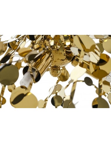 Lampa wisząca MONETE SINGLE złota - metal