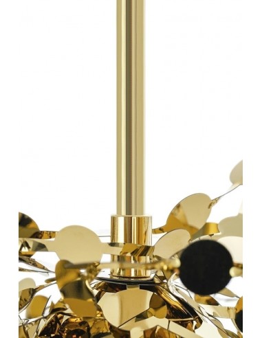 Lampa wisząca MONETE SINGLE złota - metal