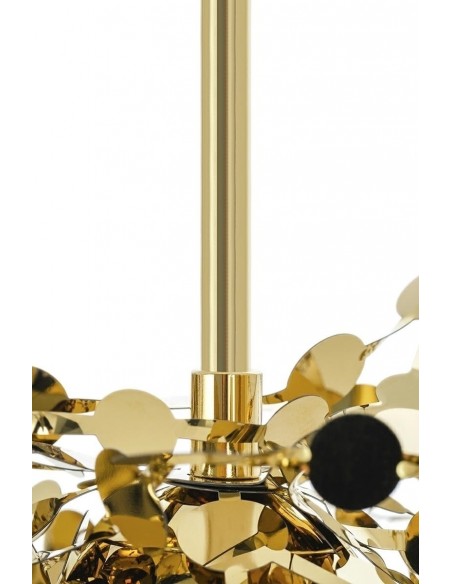 Lampa wisząca MONETE SINGLE złota - metal