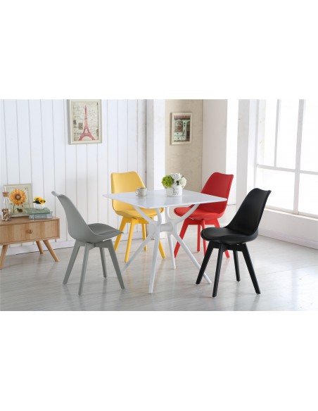 4 krzesła NORDEN szare