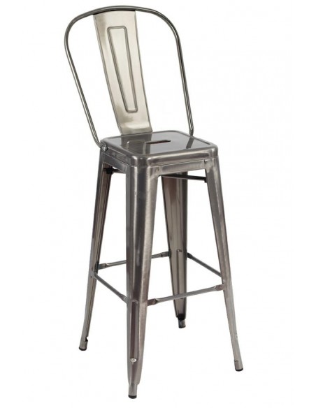 Krzesło barowe TOWER BIG BACK 66 (Paris) metal Krzesło barowe TOWER BIG BACK 66 (Paris) metal