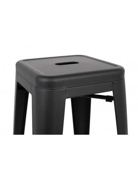 Krzesło barowe TOWER 66 (Paris) czarne Krzesło barowe TOWER 66 (Paris) czarne