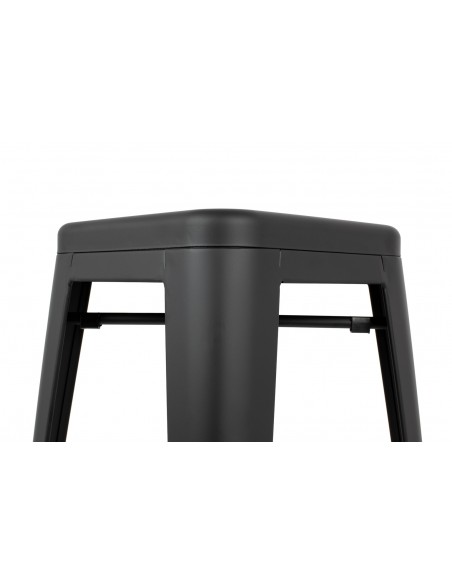 Krzesło barowe TOWER 66 (Paris) czarne Krzesło barowe TOWER 66 (Paris) czarne
