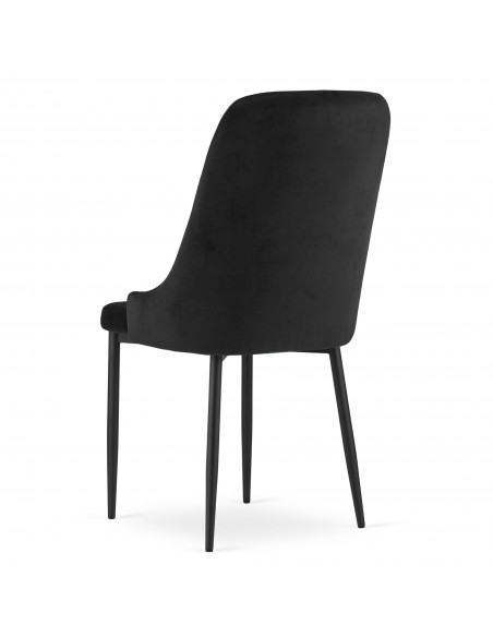 Krzesło AMORE - czarne x 4