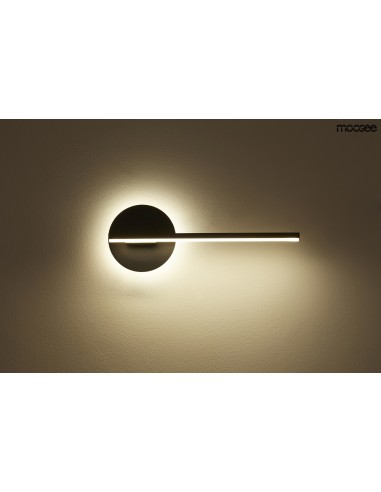 MOOSEE lampa ścienna HORIZON czarna