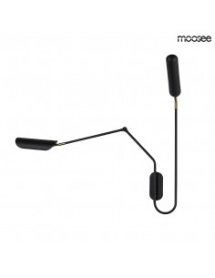 MOOSEE lampa ścienna TENTA czarna