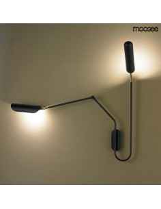 MOOSEE lampa ścienna TENTA czarna 2