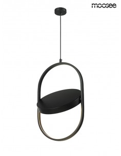 MOOSEE lampa wisząca SPINNER 26 czarna 2