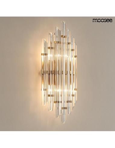MOOSEE lampa ścienna PALAZZO złota