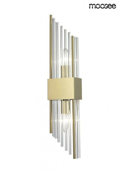 MOOSEE lampa ścienna SLANT złota