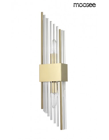 MOOSEE lampa ścienna SLANT złota