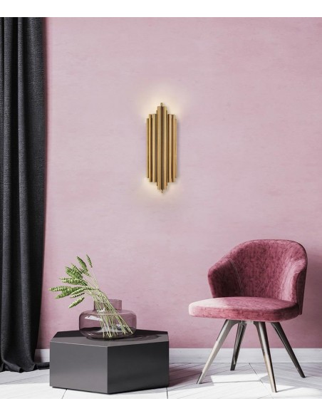 MOOSEE lampa ścienna HARMONIC złota