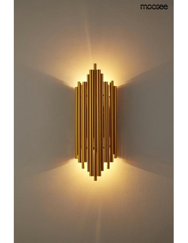 MOOSEE lampa ścienna HARMONIC złota
