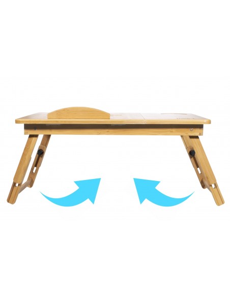 Stolik pod laptopa bambus M