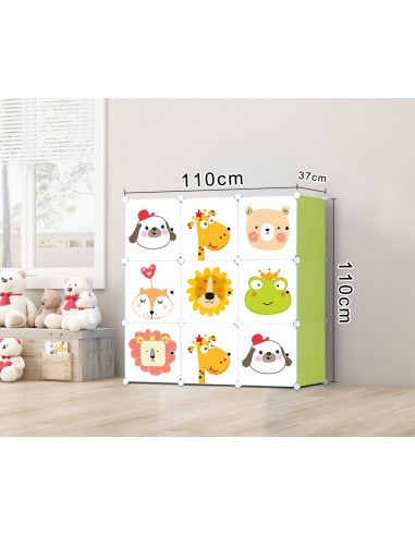 Szafka modułowa dziecięca 9x - W01