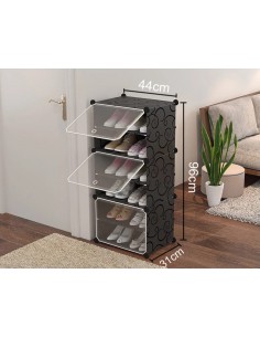 Szafka modułowa na buty 6 poziomów 2