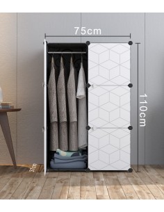 Szafa modułowa 6x 2