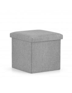 Pufa składana M - 30x30x30cm szara