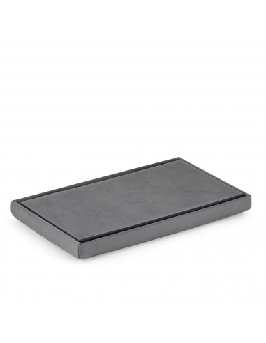 Pufa składana XL - 60x38x38cm szary welur