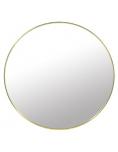 Lustro 60cm złota rama