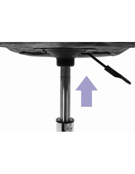 Krzesło obrotowe AVOLA - szare