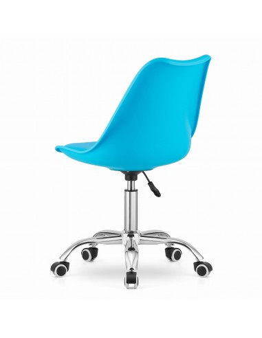 Krzesło obrotowe ALBA - niebieskie