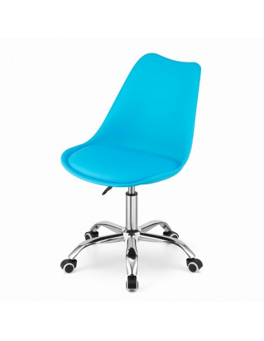 Krzesło obrotowe ALBA - niebieskie