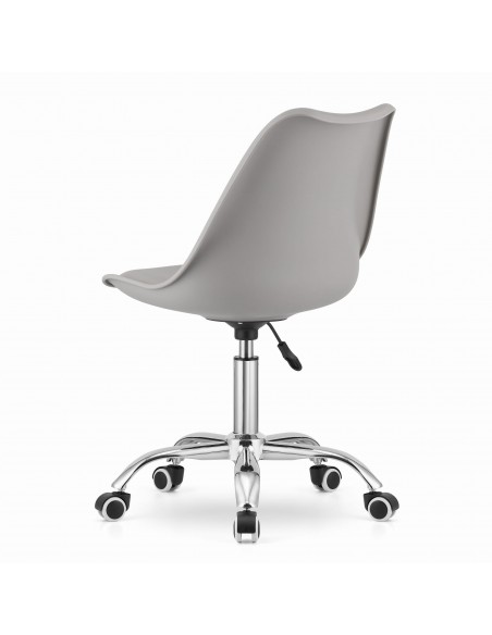 Krzesło obrotowe ALBA - szare