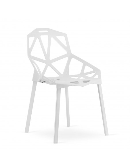 4 krzesła ESSEN białe