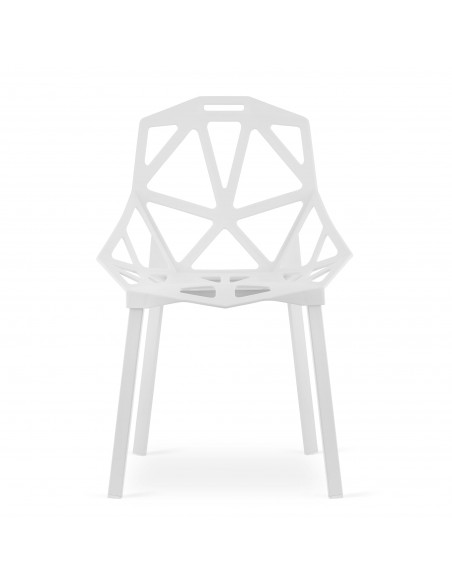 4 krzesła ESSEN białe