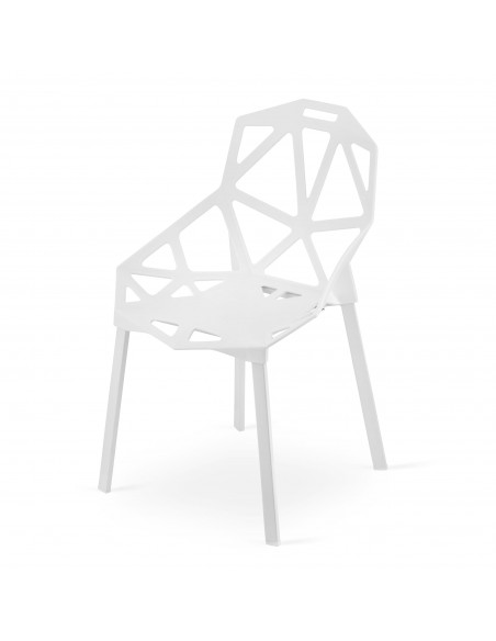 4 krzesła ESSEN białe