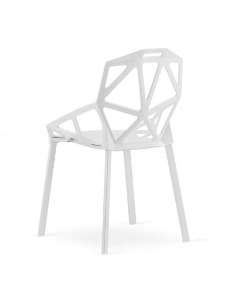 4 krzesła ESSEN białe