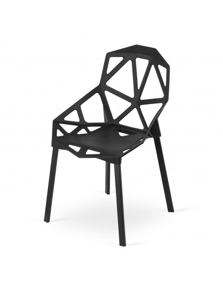 4 krzesła ESSEN czarne