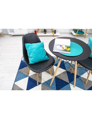 Stół TODI Okrągły 60cm - czarny