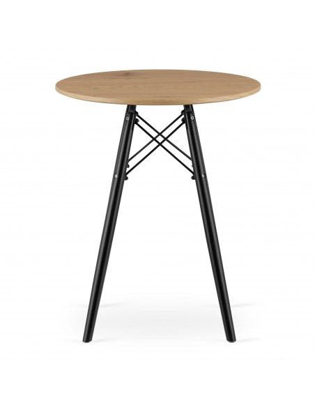 Stół TODI Okrągły 60cm - dąb