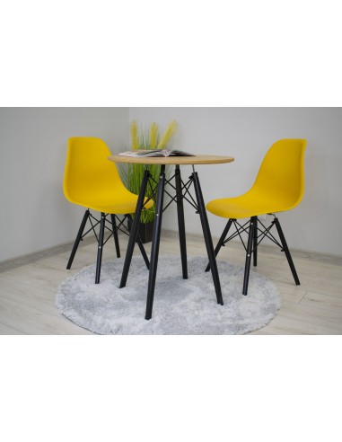 Stół TODI Okrągły 60cm - dąb