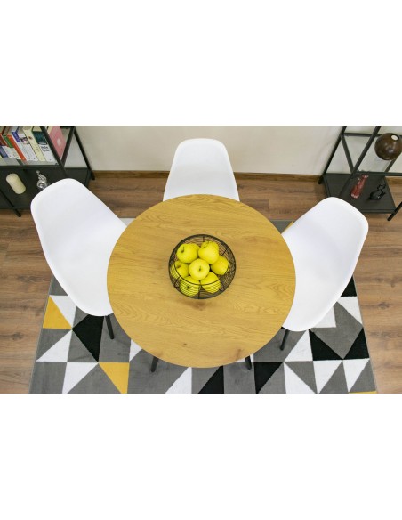 Stół TODI Okrągły 80cm - dąb